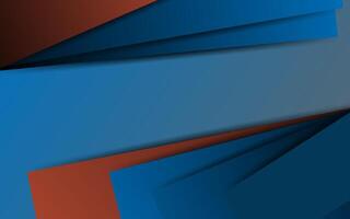 Abstract geometric blue and orange square themed overlapping background for graphic design. Eps10 vector