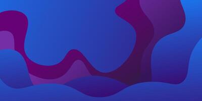 Abstract geometric background in blue and purple with minimal gradient wave design for book brochure cover, banner and other graphic design elements. eps10 vector