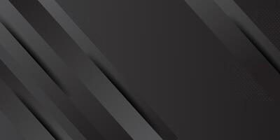 Luxury abstract background with gray and black gradient with shadow. Abstract rectangle box with simple background for banner, flyer, presentation design and business card. Eps10 vector