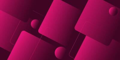 Abstract pink square overlapping geometric background. Cool pattern with simple style background. Eps10 vector