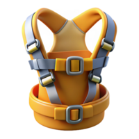 3D Render Baby Carrier Illustration png