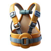 3D Render of Child Carrier Backpack png