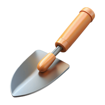 3d render do uma jardim espátula png