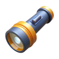 3D Render Flashlight Icon png