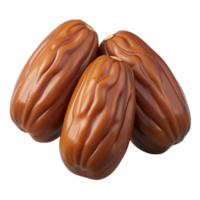 3D Render of Dates Fruit png