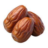 3D Render of Dates Fruit png