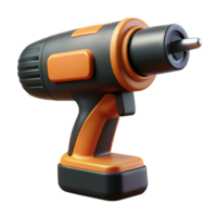 3D Render of Cordless Drill png