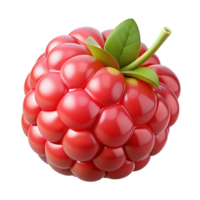 3D Render of a Raspberry png