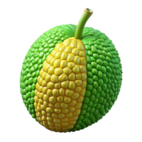 3D Render of Hybrid Corn and Fruit png
