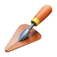 3D Render of a Trowel png