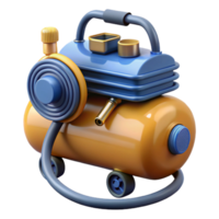 3D Render of Air Compressor png