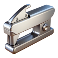 Metallic 3D Render of a Futuristic Device png
