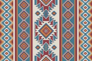 Native vintage abstract American Ethnic pattern. vector