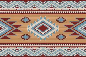 Native vintage abstract American Ethnic pattern. vector