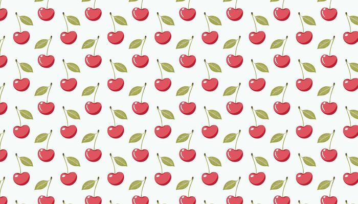 Seamless pattern with cherry. background with cherries.