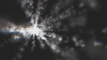 Blowing Smoke And Clouds Shockwave Background video