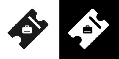 a black and white image of a suitcase and a black and white image of a suitcase vector