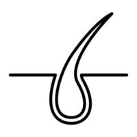 A black and white drawing of a water drop vector