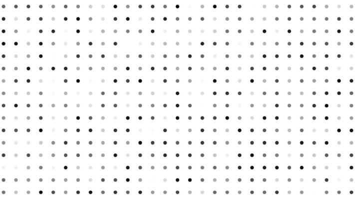 Monochrome halftone background with dots