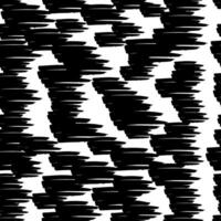Seamless pattern with black marker scribbles vector