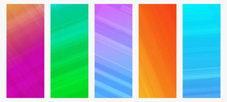 Modern colorful gradient background with lines vector