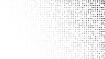 Monochrome halftone background with dots vector