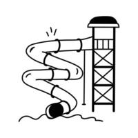 Take a look at this amazing icon of aqua tube in modern style vector