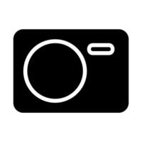 Camera icon. Concept of photography, technology, and image capture. vector