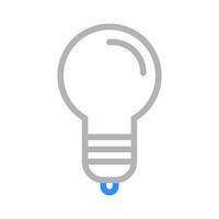 Light bulb icon. Concept of idea, solution, and innovation. vector