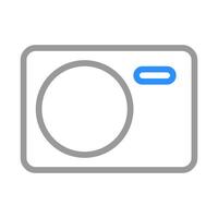 Camera icon, photography symbol. Concept of technology, art, and creativity. vector