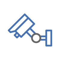 Security camera icon. Concept of surveillance, safety, and protection. vector