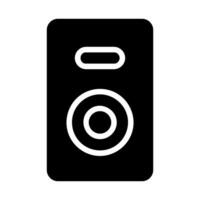 Speaker icon. Concept of music, sound, and audio. vector