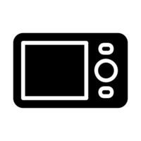 Digital camera icon. Concept of photography, technology, and electronics. vector