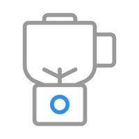 Blender icon for healthy lifestyle and nutrition. Concept of cooking, blending, and mixing. vector