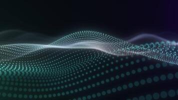 Aqua Luminescence Fluid Patterns in Dynamic Motion video