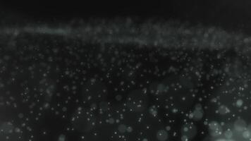 Abstract Silver Particle Wave with Soft Glow video
