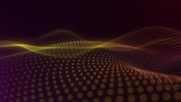 Golden Dusk Waves A Flow of Radiance and Warmth video