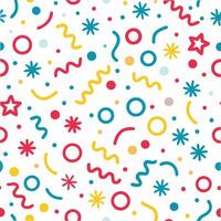 a colorful pattern with stars and stars on it vector