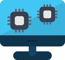 Computer Flat Icon vector