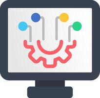 Configuration Flat Icon vector