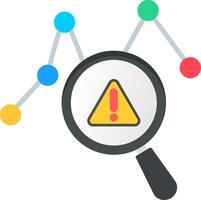 Detection Flat Icon vector