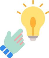 Solution Flat Icon vector