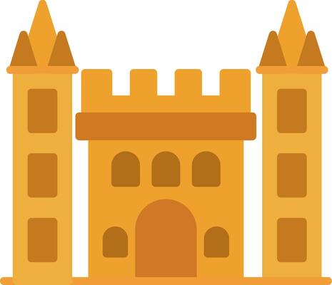 Fortress Flat Icon