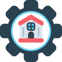 Management Flat Icon vector