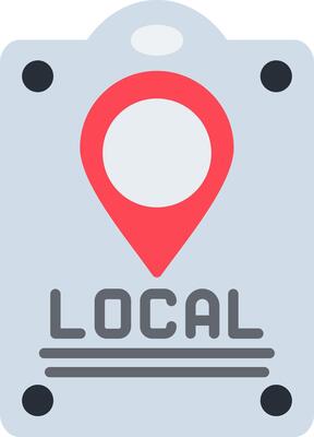 Local Product Flat Icon