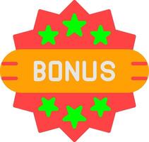 Bonus Flat Icon vector