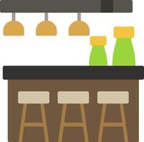 Bar Flat Icon vector