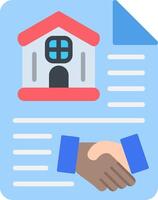 Agreement Flat Icon vector