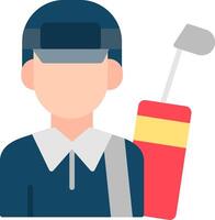 Caddy Flat Icon vector