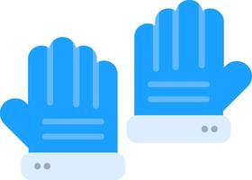 Gloves Flat Icon vector